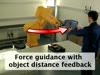 Velocity control for safe robot guidance based on fused vision and force/torque data-Part2